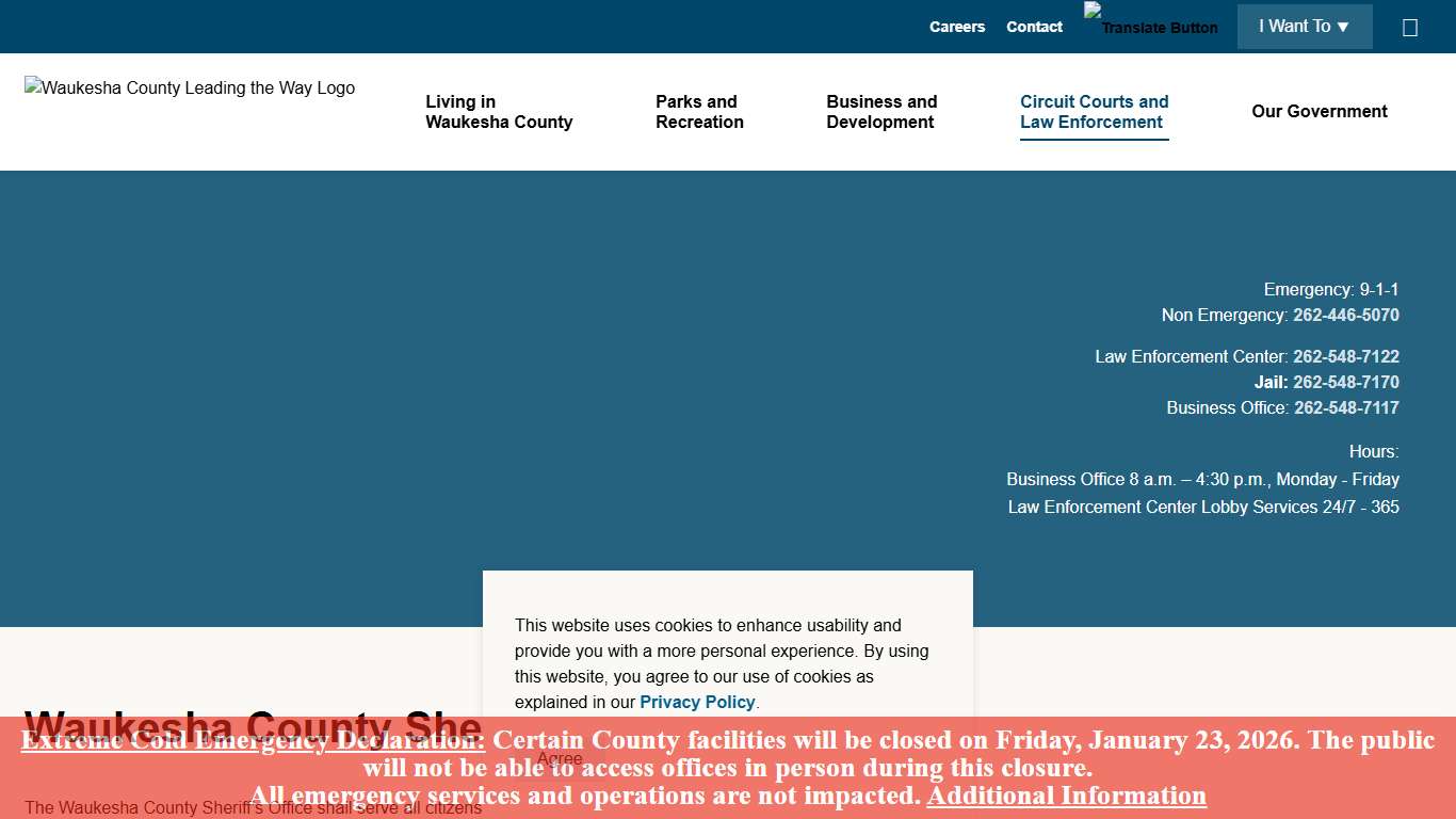 Sheriff Waukesha County